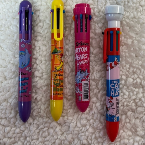 Geddes Dr. Seuss Themed Novelty Pen Lot of 12 Pcs. - Picture 6 of 6